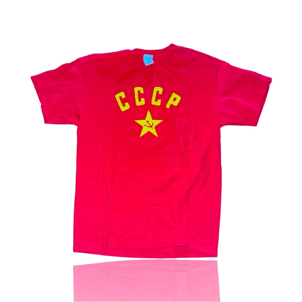 Vintage CCCP Soviet Union Communist Party T-Shirt: Y2K Era : Tennessee River Tag